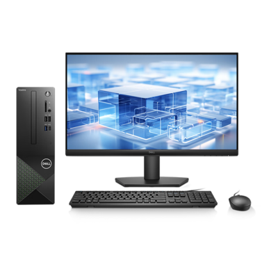 戴尔(DELL)国家补贴 成就3030S 台式电脑(12代i3-12100 8G DDR5 512G)23.8护眼大屏 办公学习机 图文设计编程